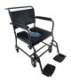 MOBB, Padded Steel Commode Chair with Wheels II