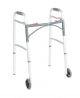 Drive, Deluxe Folding Walker, Two Button with 5