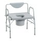 Drive, Deluxe Bariatric Drop-Arm Commode, 11135-1