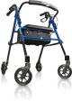 Drive, Hugo Fit 6 Rolling walker with a Seat, 700-913