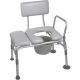 Drive, Combination Padded Transfer Bench/Commode, 12005KDC-1