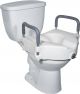 Drive, 2-in-1 Locking Raised Toilet Seat with Tool-free Removable Arms, RTL12027RA