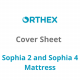 Orthex, Cover Sheet for Sophia 2 and Sophia 4 Mattress