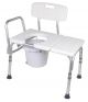 Carex, Bathtub Transfer Bench with Opening and Bucket, FGB15611