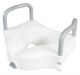 DISCONTINUED Carex, Classics Raised Toilet Seat with Armrests, FGB31877