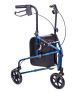 MOBB, 3 Wheel Aluminum Rollator, MH3RLRE, MH3RLBE